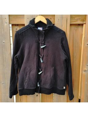 RARE HBC 2010 Vancouver Olympics TOGGLE Waist Jacket Bomber Style MAP 💚❤️💛💙